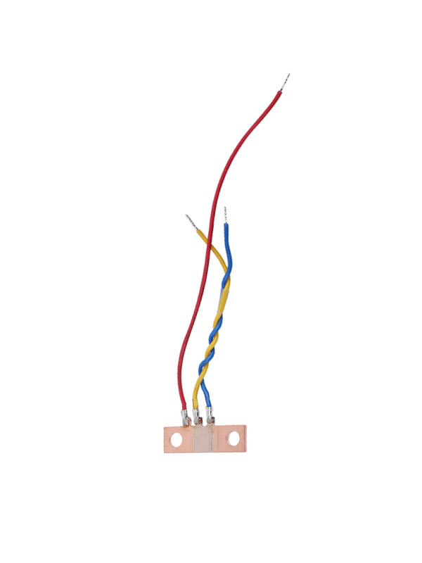 125-450Micro Ohms Shunt สำหรับเครื่องวัดพลังงาน shunt ทองแดงแมงกานีสตรง